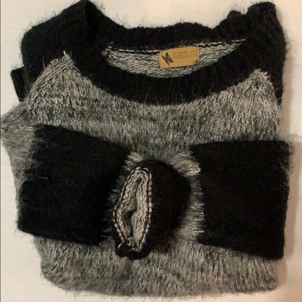 Fuzzy sweater